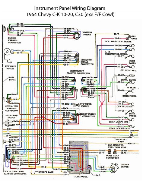 chevy wiring diagrams schematics 